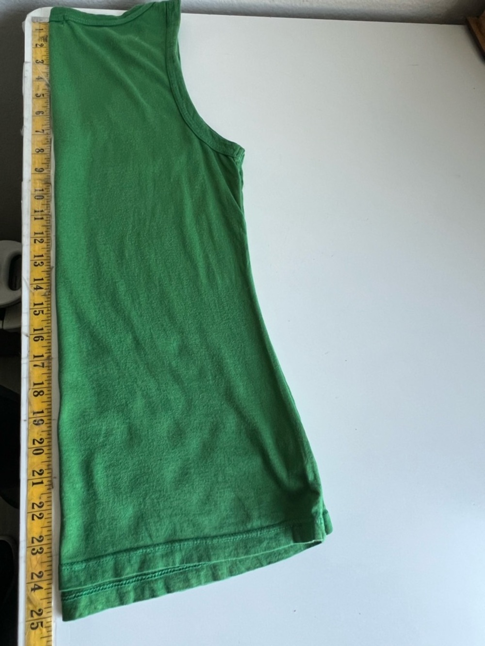 T. La Scoop Neck Layering Tank in Green Anthropologie Green Women's Size S - Picture 7 of 8